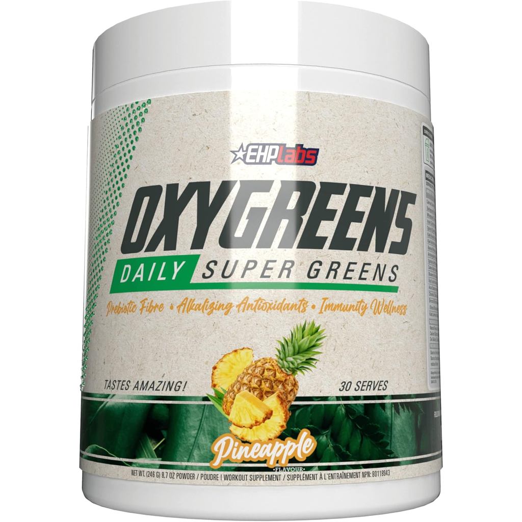 EHPlabs OxyGreens er Greens Powder - Spirulina & Chlorella er, Juice Powder & Greens peoplements wit