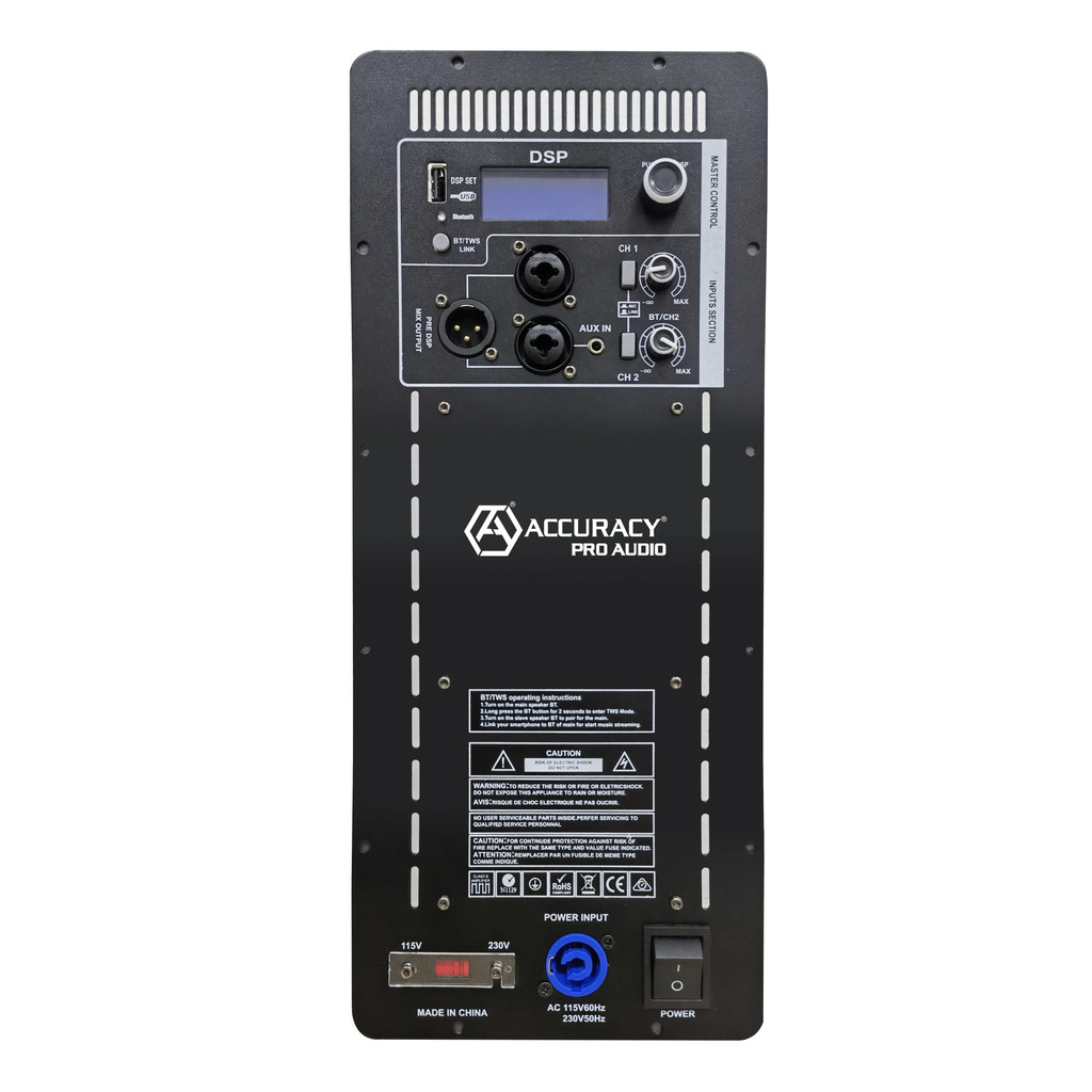 100% ใหม่ ยี่ห้อใหม่ความแม่นยํา Pro Audio D3-7.5K 4800W Class D D D D D D DSP โมดูลดิจิตอล Active ลํ