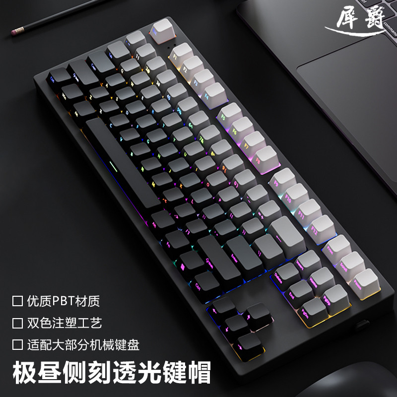 คีย์แคปไทย คีย์แคป Extreme Day ด้านข้างแกะสลักโปร่งใส Keycap PBT คีย์บอร์ด Tarantula จาก ATK Mega Li