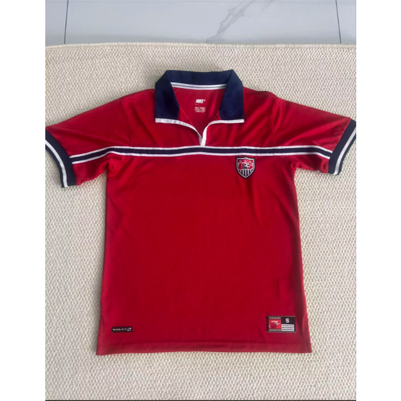 คุณภาพสูง 1998 USA Away STEWART # 8 Retro Jersey