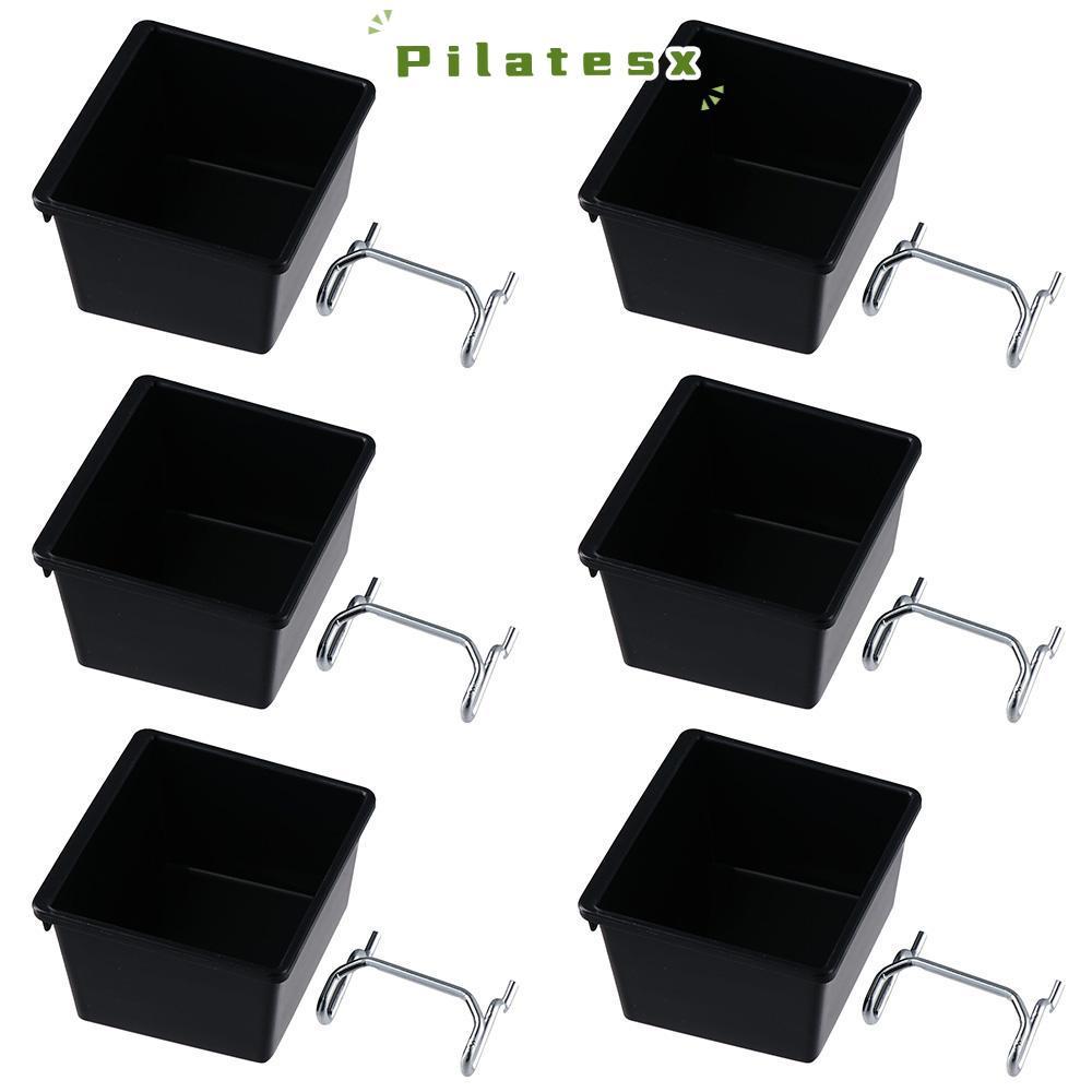 PILATESX Pegboard Bins, ตะขอ PP Pegboard, อุปกรณ์จัดระเบียบ