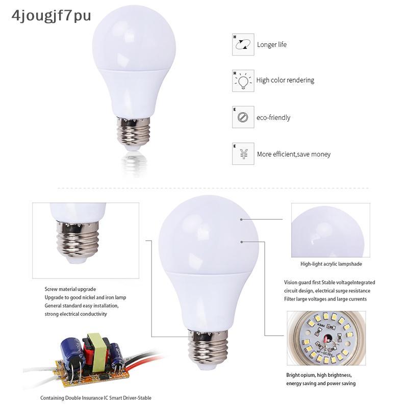 Jou หลอดไฟ LED DC 12V LED 5W 7W 9W 12W15W 20W 30W สำหรับไฟ LED Bulbs12-85V แรงดันไฟฟ้าต่ำโคมไฟ PUW