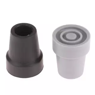 Flymesit 19 มม.Antiskid ยาง Crutch Tip Pad ยางทนทาน Anti-Slid Heavy Duty Canes สําหรับเดิน Sti Crutch EN