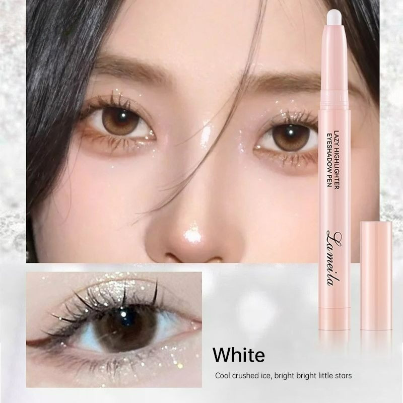 PY.th LAMEILA ดินสออายแชโดว์ทาตาแบบหมุน ไฮไลท์กลิตเตอร์ เนื้อดี สีชัด ติดทน