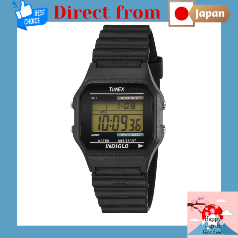 TIMEX Classic Digital Watch TW2U84000 Black Japan Exclusive Edition Unisex Quartz [Direct from Japan