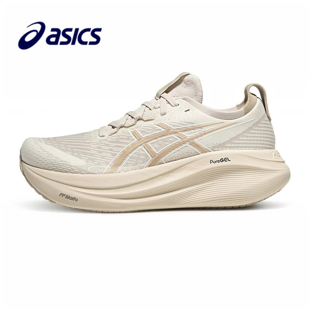 [asics] ข้อเสนอพิเศษเวลาจํากัด GELNIMBUS 27 รองเท้าวิ่ง Unisex YWQ9 U3AB