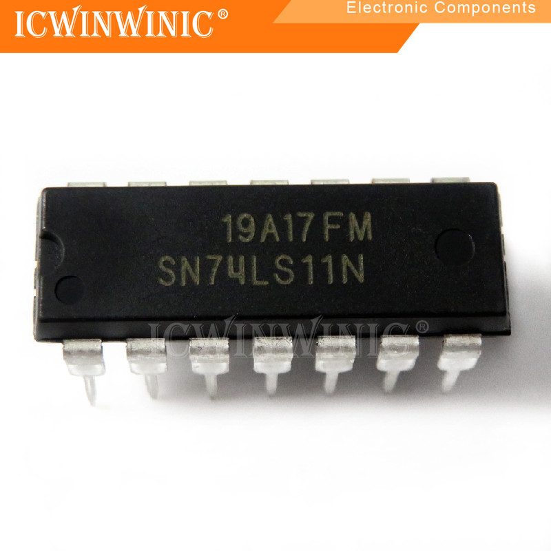 5 ชิ้น SN74LS11N 74LS11 DIP-14 ส่วนประกอบอิเล็กทรอนิกส์