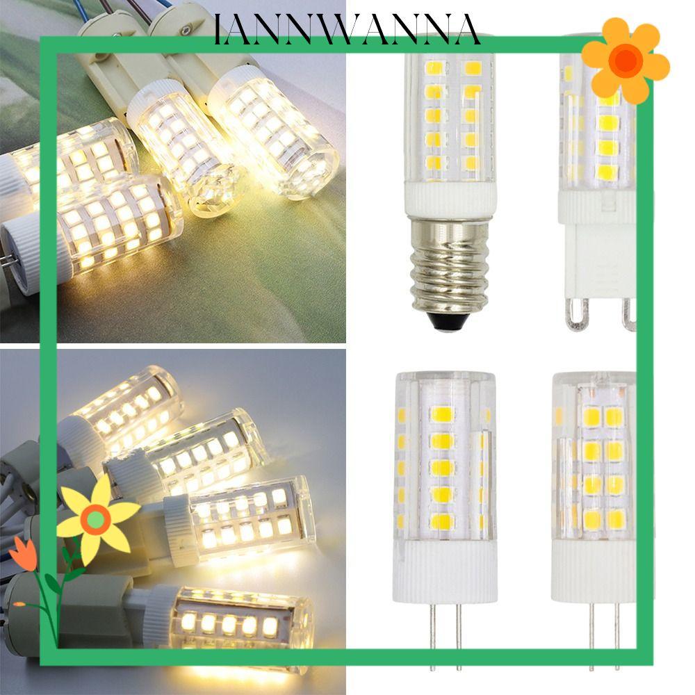 IANNWNA หลอดไฟ LED ข้าวโพด ไฟ LED G4 G9 E14 หลอดไฟข้าวโพด