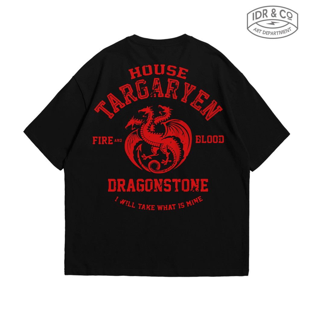 UNISEX Game of Thrones T-Shirt - House of the Dragon House Targaryen, , Unisex.