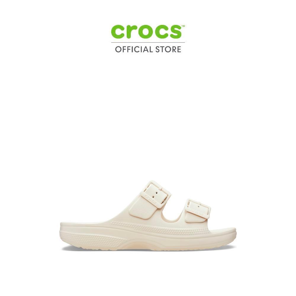 CROCS รองเท้าแตะผู้หญิง BAE SANDAL - SKY ICE