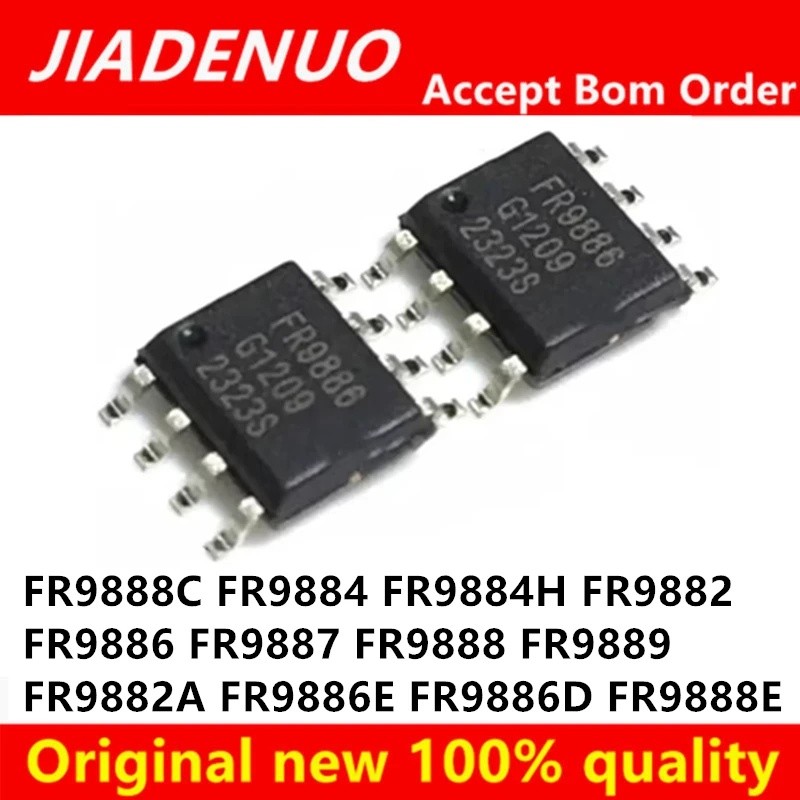 5PCS FR9882 FR9884 FR9886 FR9887 FR9888 FR9889 FR9882A FR9884H FR9886E FR9886D FR9888E FR9888C sop-8