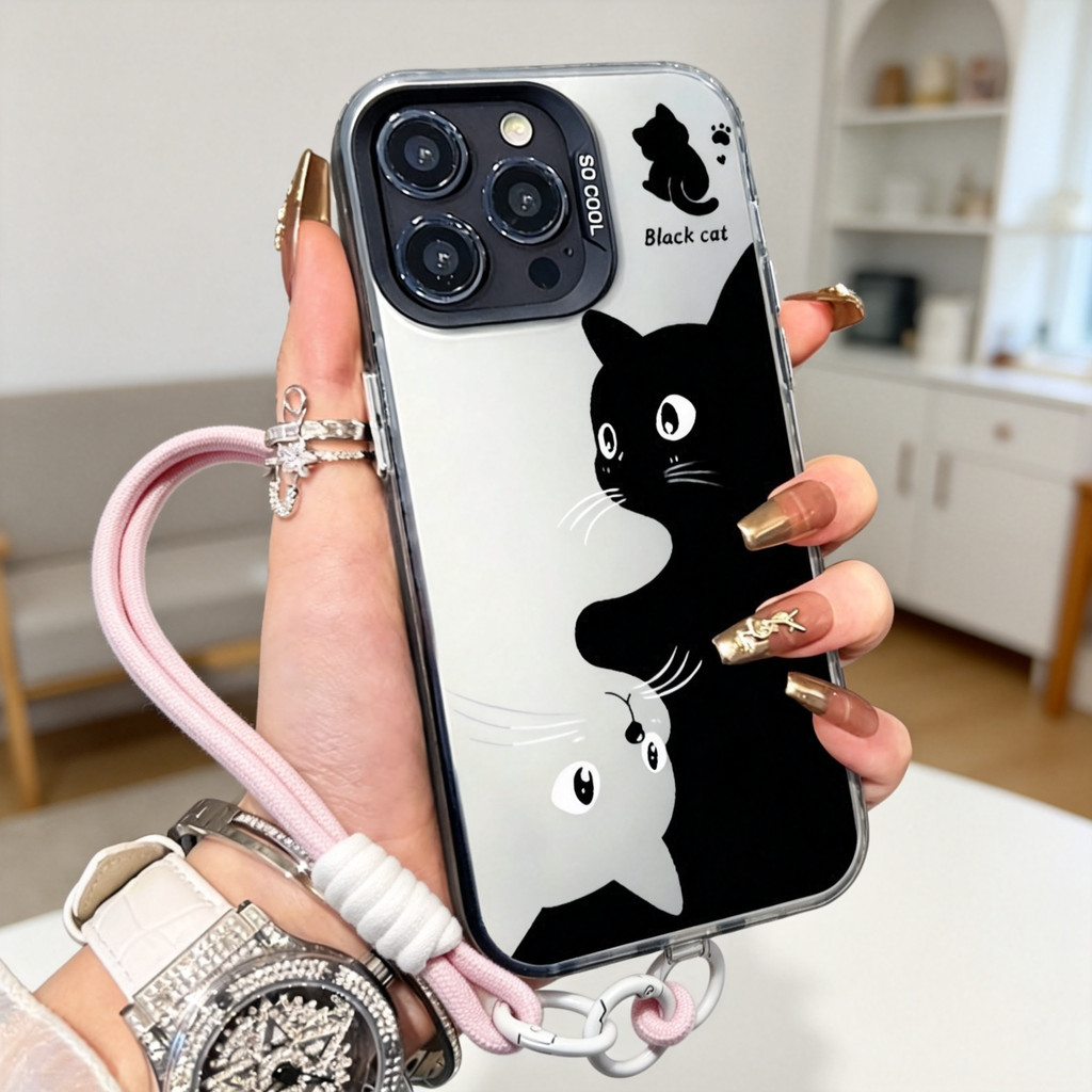 ⚡ส่งจากไทย เข้ากันได้กับ เคสไอโฟน 17PROMAX iPhone 16 15PLUS 13PRO 14PRO 12 11-HLMSCY126