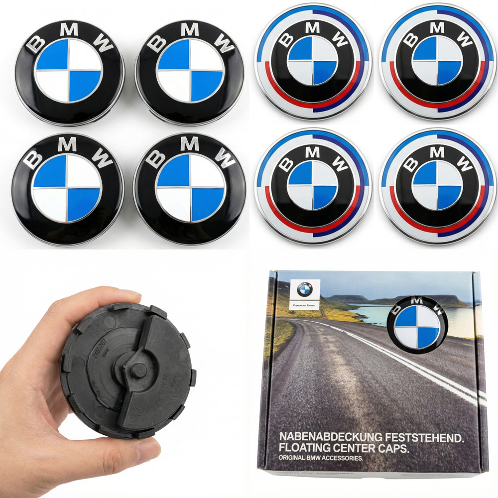 2026 4P 56/68 มม.BMW 50th Anniversaryศูนย์ล้อสําหรับBMW G11 G12 G30 G31 G32 G08 G05 F46 F49 F39 F90 
