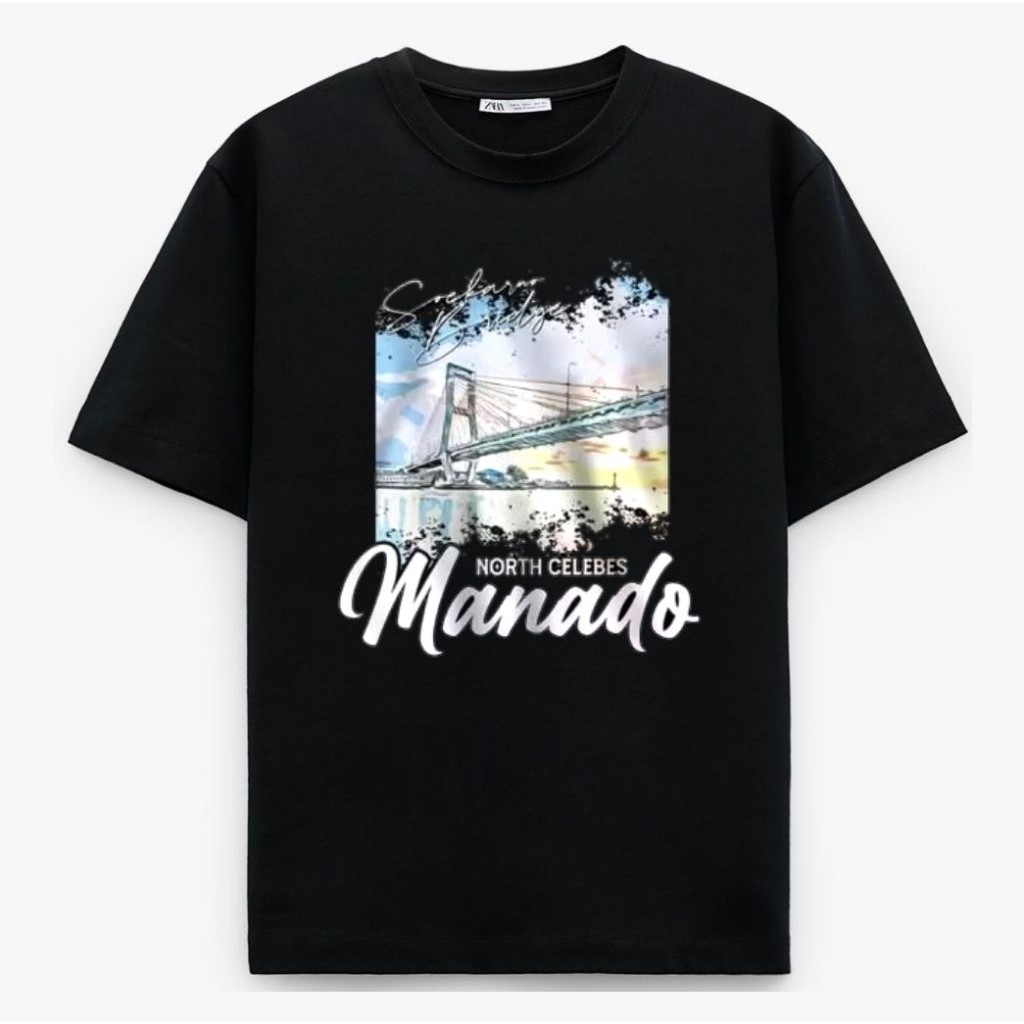 เสื้อยืด NORTH CELEBS MANADO NORTH SULAWESI SPONSOR