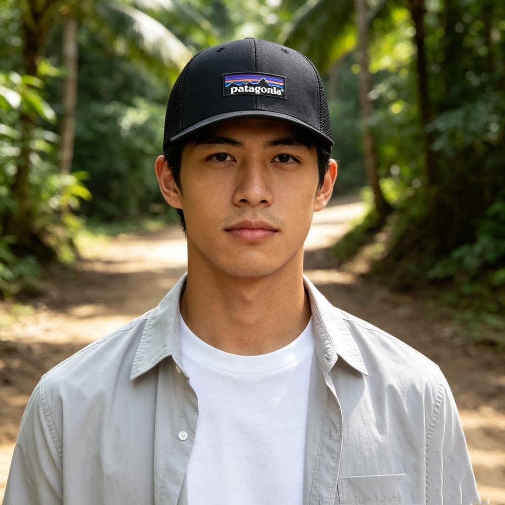 หมวกเบสบอล Breathable All-Match Flat Brim หมวกผู้ชาย รูปที่ 3
