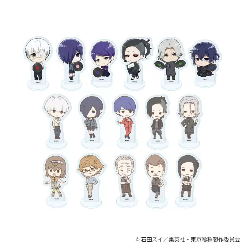 Tokyo Ghoul แผ่นตกแต่งโต๊ะ Ken Kaneki Standee Suzuya Juuzou คอลเลกชันเครื่องประดับ Accesorios Arima 