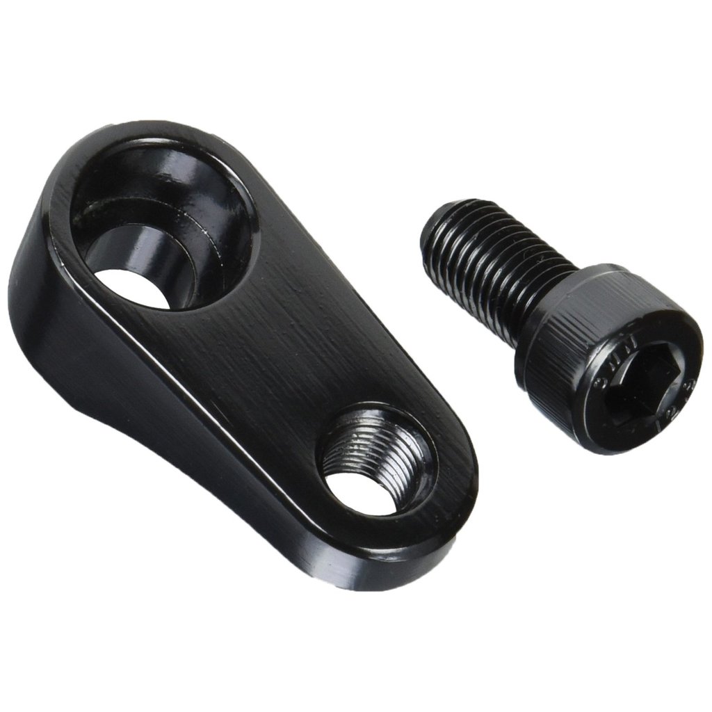 ขายึดกระจก Tanax Napoleon แบบออฟเซ็ต สีดำ มอเตอร์ไซค์ | Tanax Napoleon Mirror Offset Holder Black