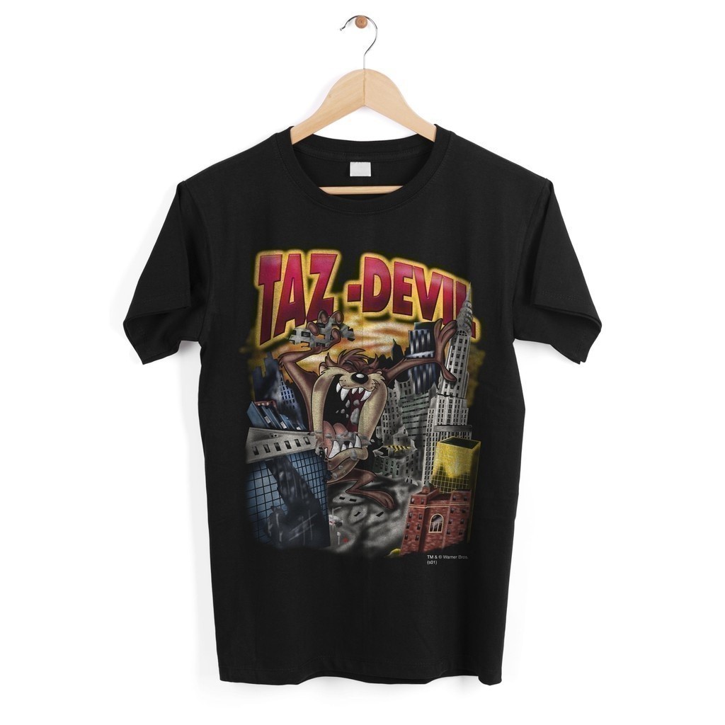 GILDAN TAZMANIA DEVIL TSHIRT/เสื้อยืดGILDAN 100% /BAJU LONG PENDEK