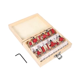 เครื่องเซาะร่อง เร้าเตอร์ ทริมเมอร์ 1/4" 530 วัตต์ รุ่น MT370 พร้อมดอกทริมเมอร์ ขนาด 1/4" 12 ตัว