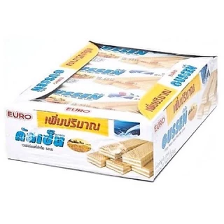 พร้อมส่ง เวเฟอร์กัสเซ็น สอดไส้ครีม แพ๊ค 12 ชิ้น