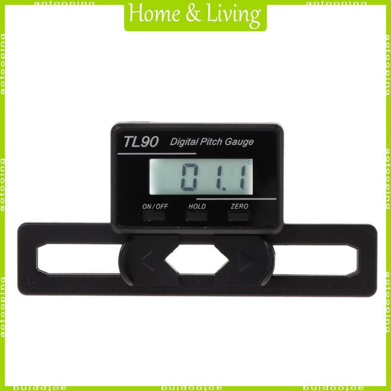 AOTOO Pitch Gauge TL90 Digital Pitch Gauge LCD Backlight Display Blades วัดมุม