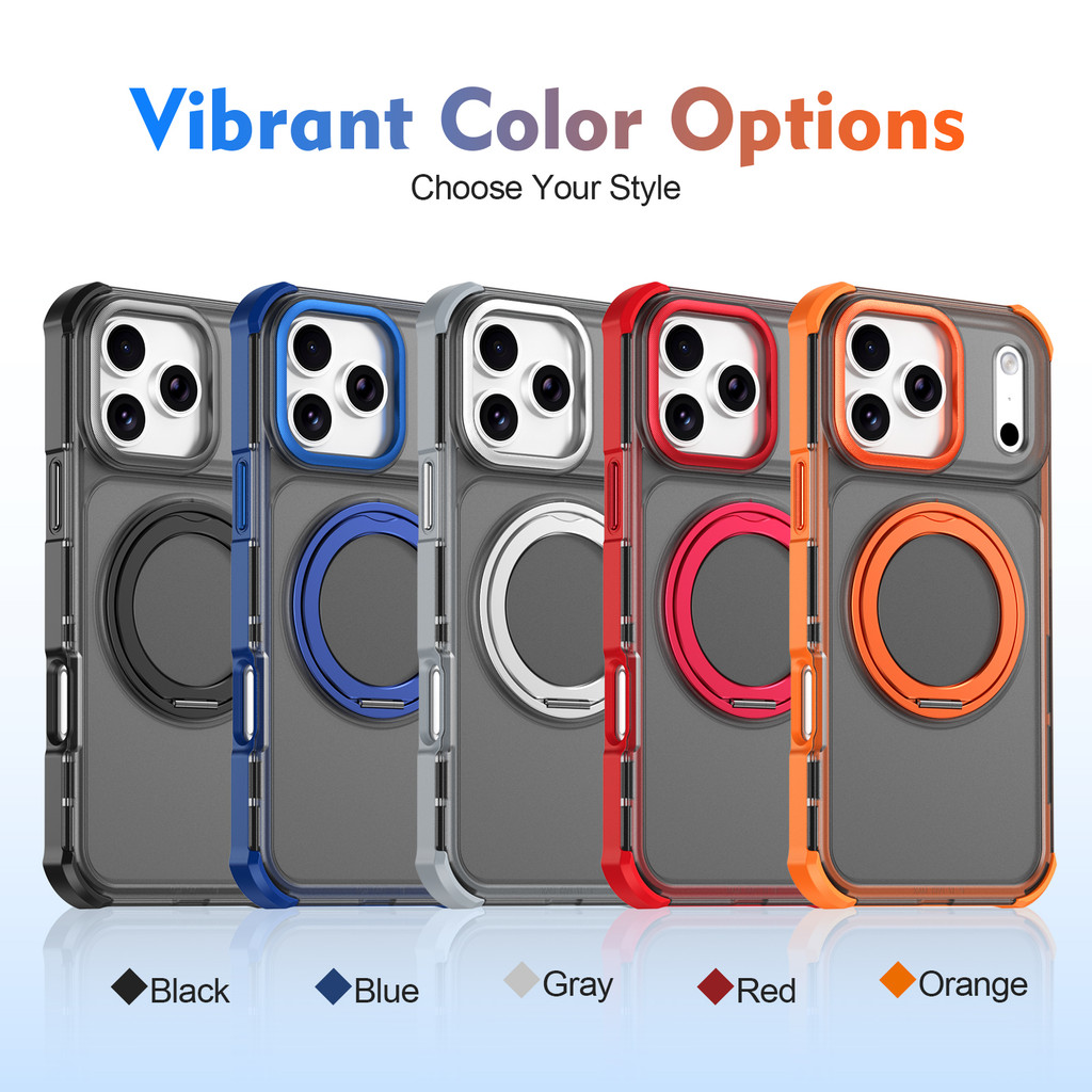 ผิวรู้สึกแม่เหล็ก360เลนส์ผู้ถือช็อกทนป้องกันกรณีเคสโทรศัพท์ ไอโฟน เหมาะสําหรับ17 16 15 14 13 12 11 มือโปร สูงสุด