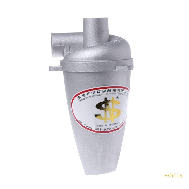 Exhila Car Cyclone Dust Collector 5 Generation Separator Filter งานไม้ Turbocharged แบบพกพา Cyclone สําหรับสูญญากาศ Cle