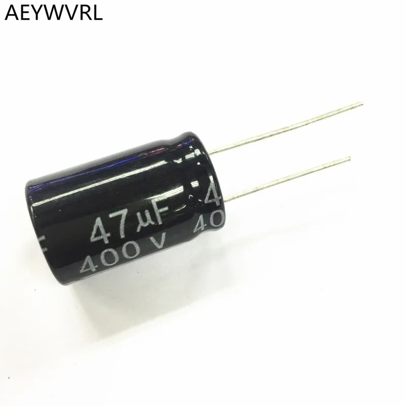 50 ชิ้น 47UF 400V electrolytic capacitor 400V47UF 16*25 มม.