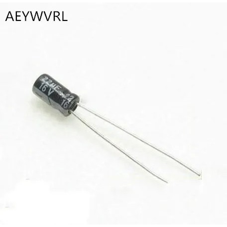 1000PCS 16V22UF 50V1UF ตัวเก็บประจุไฟฟ้า 22uF 16V 4 มม.X 7 มม.