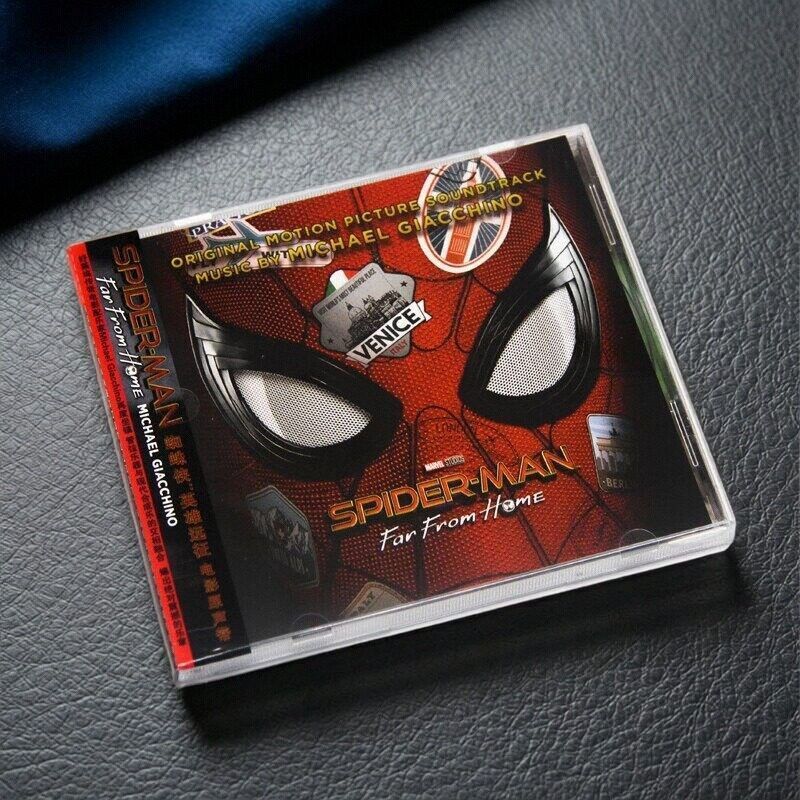 ของแท้อย่างเป็นทางการ Spiderman Movie Hero Expedition ภาพยนตร์ซาวด์แทร็ก Marvel Movie CD Disc