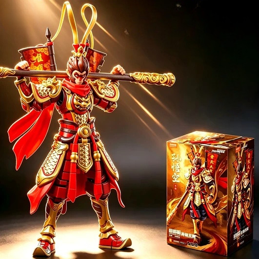 【พร้อมส่ง】ซุนหงอคง 2026 New Style Upgraded version Sun Wukong Ne Zha Ao Bing Li Jing Dragon King Her