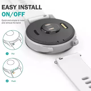 สายซิลิโคน for Redmi Watch 5 Active / 5 Lite สายยาง 20 มม. 22 มม.Samsung Galaxy Watch FE 7 6 5 4/Garmin Watch/Huawei