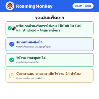 [eSIM] Australia & New Zealand 4G/5G 8-15 วัน ซิมเดินทาง ท่องเที่ยว ออสเตรเลีย นิวซีแลนด์ โดย RoamingMonkey