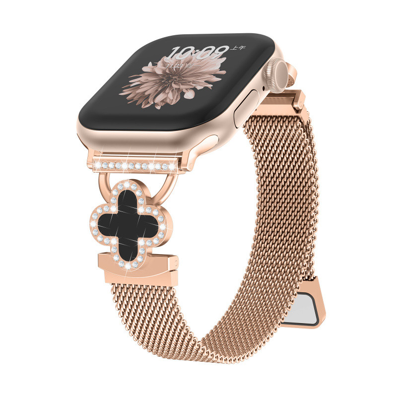 Slim Magnetic Milanese Loop สําหรับ Apple Watch Band