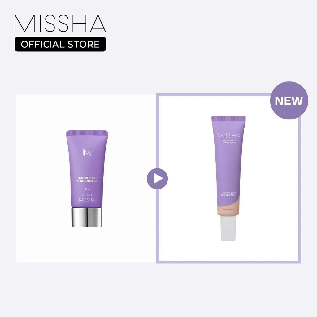 [MISSHAOffiial]MPerfetoverSerumBBream(35ml)-BifidaFermentLysateSerum-InfusedBBreamfor-AgingMoisturiz