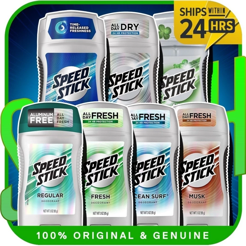 Speed Stick Underarm Deodorant / Antiperspirant ( MADE IN USA )
