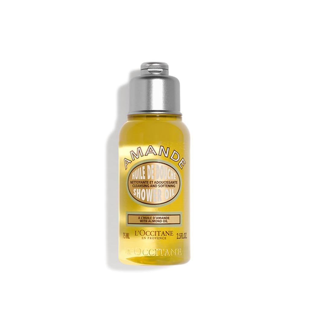 L'OCCITANE LOCCITANE & ing อัลมอนด์ ชาวเวอร์ ออยล์ (ขนาดเทล) 2.50 ออนซ์ MWU3