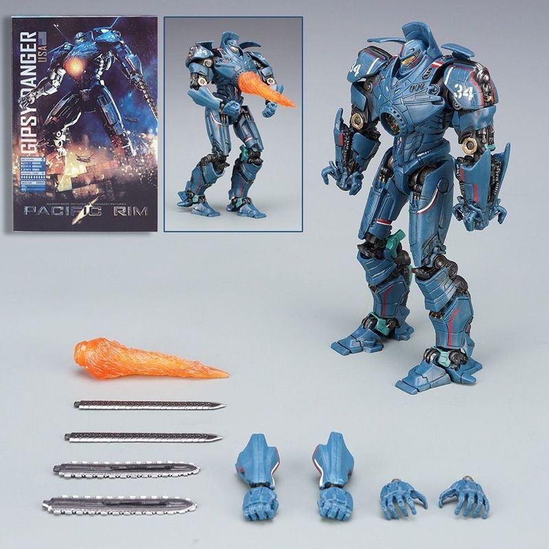 【พร้อมส่ง】Neca Pacific Rim mecha battle โมเดลหมาป่า Alpha Eureka Tango เคลื่อนไหวได้ โมเดล แปซิฟิกริ