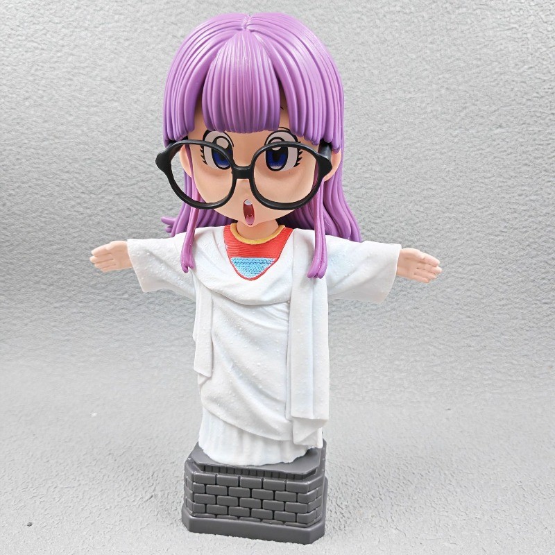 21ซม. ดร. Slump Arale Norimaki World Adventure Rio รุ่น IQ หมออะนิเมะคอลเลกชันรูปเดสก์ท็อปตกแต่งตุ๊ก