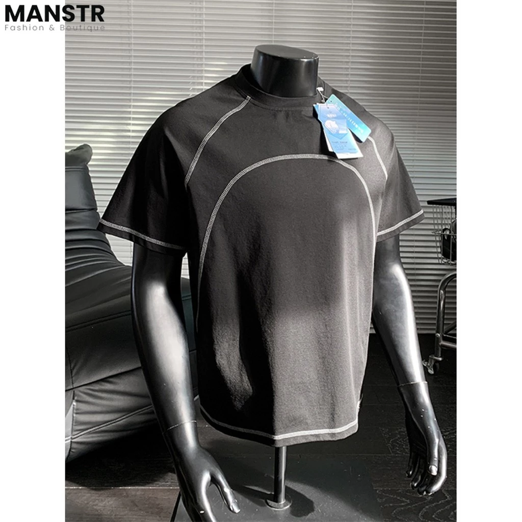 เสื้อยืดคอกลมผู้ชาย เสื้อแขนสั้นออกกำลังกาย ผ้าบางเบาแห้งไว ระบายอากาศได้ดี เสื้อยืดชายใส่ลำลอง สไตล์เกาหลี ราคาถูก คุ้มค่า พร้อมส่ง