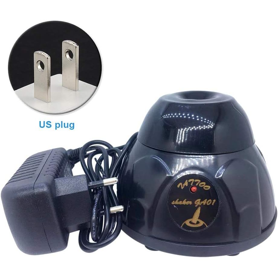 Tattoo Ink Mixer Shaker,ไฟฟ้า Tattoo Pigment Ink Mixer Machine, 5200RPM Lab Vorte-x Mixer Agitator T