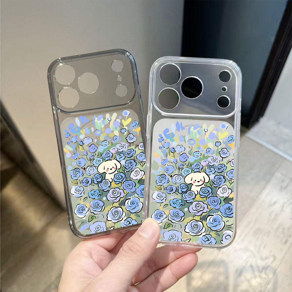 เคสสาวๆลายการ์ตูนคลาวด์ นุ่มละมุน น่ารัก กันกระแทกปกป้องกล้อง สำหรับ iPhone8Plus 16 11 XR 14 17ProMax 13 15pro 13pro