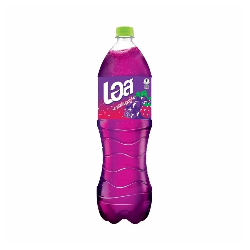 เอส น้ำอัดลมกลิ่นองุ่นราพส์เบอร์รี Est Soft Drink Grape Raspberry 1.6ltr.