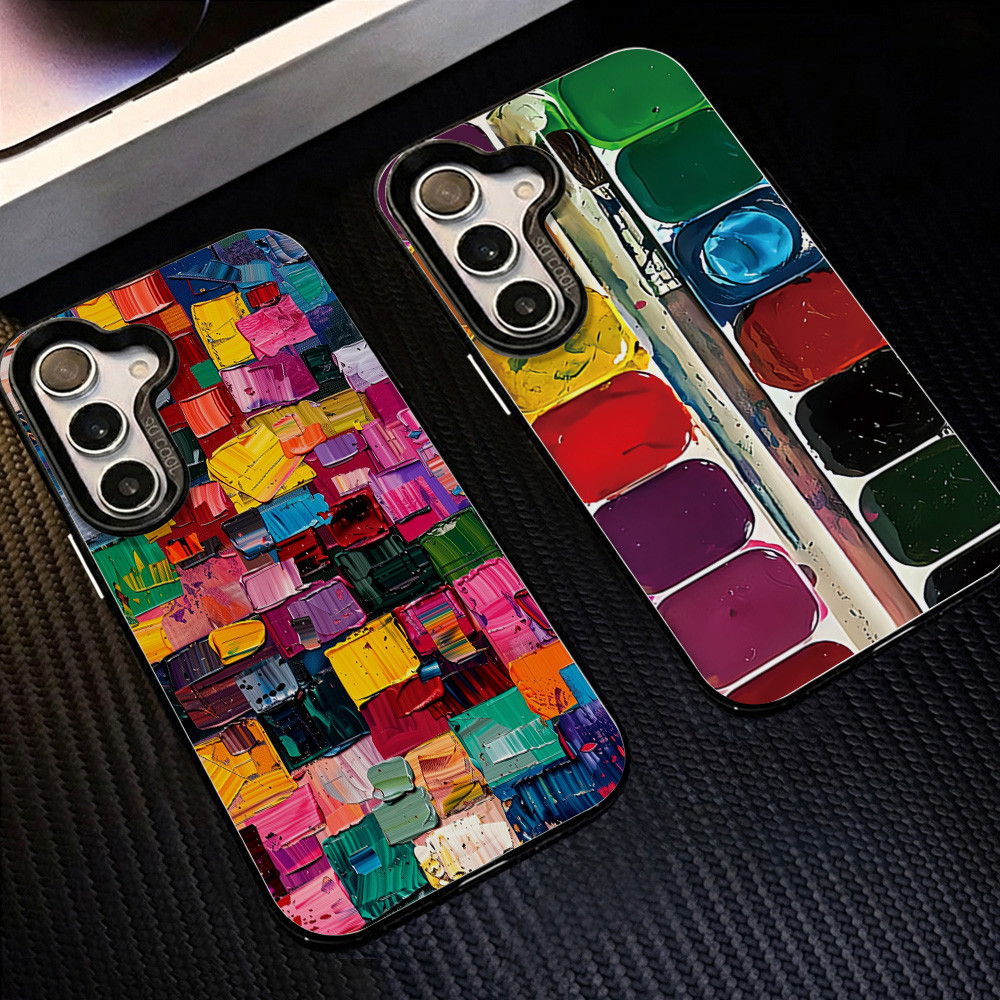 ไม่จำกัดเพศ IMD เคส for Samsung A57 A37 A17 A56 A07 A35 A16 A06 A36 A05S A26 A55 A15 A22 เคสโทรศัพท์ กันกระแทกเคสมือถือ