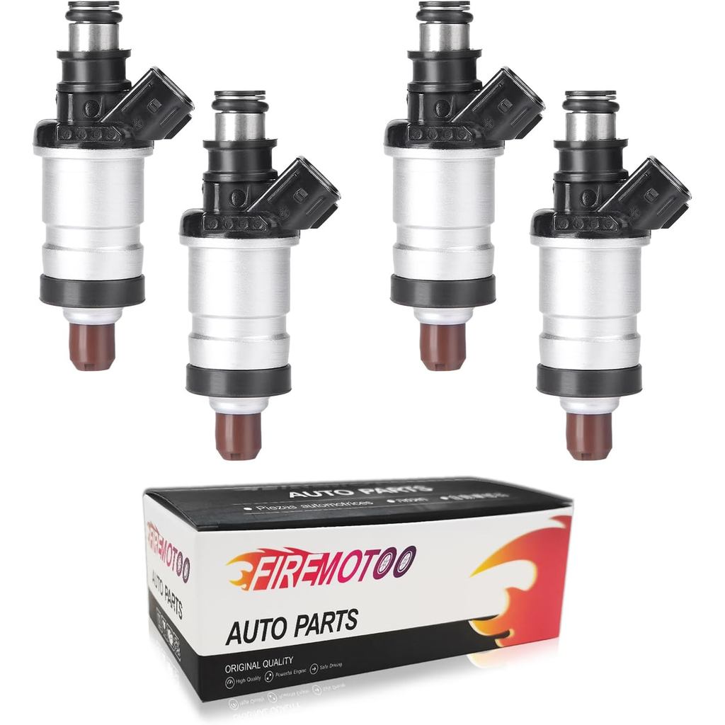 4PCS หัวฉีดน้ํามันเชื้อเพลิง 06164P2J000 06164-P2J-000 1 รูแทนที่สําหรับ Honda Accord 2.3L 98-02 Civ