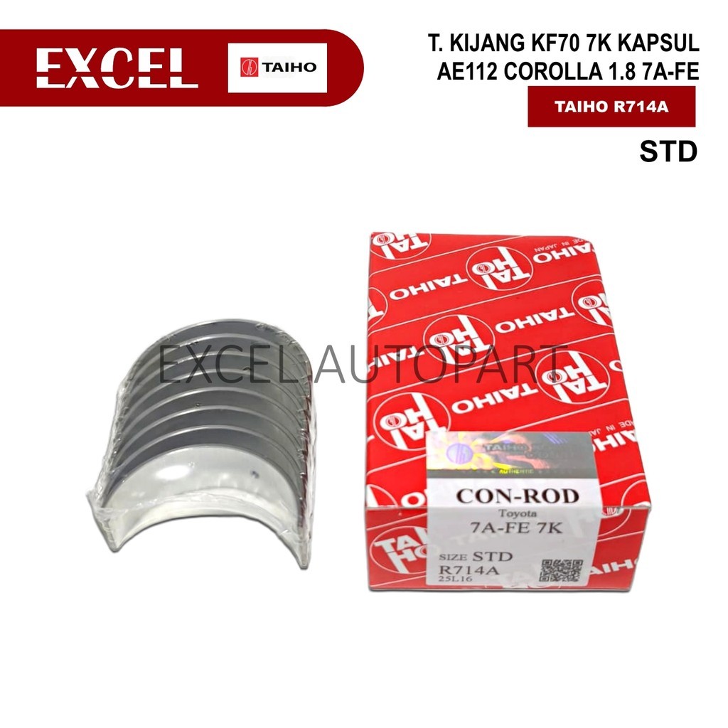 CON ROD BEARING / METAL ROAD KIJANG 7K CAPSULE KF70 NEW COROLLA AE112 1.8 7A-FE - TAIHO R714A