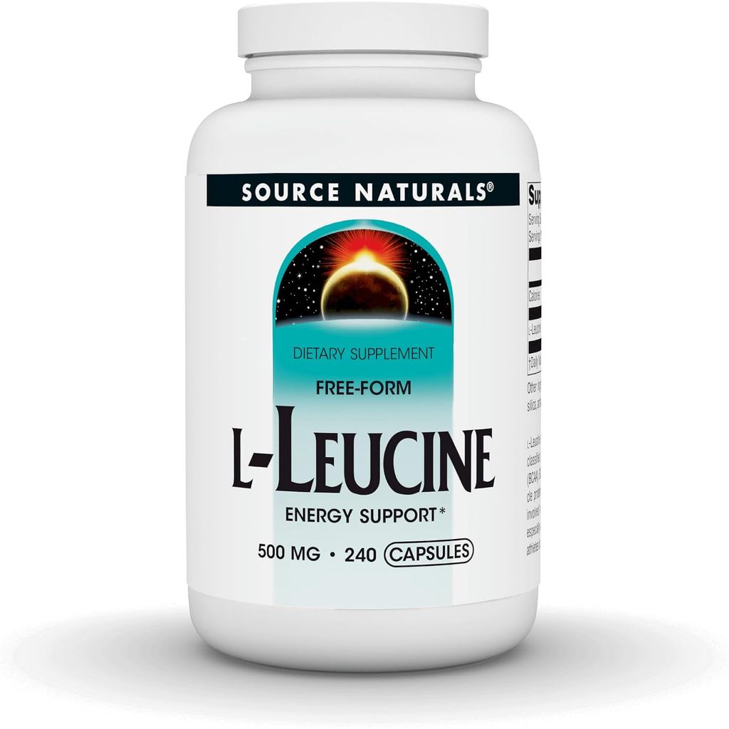 Naturals L-Leucine 500มก. 240 แคปซูล