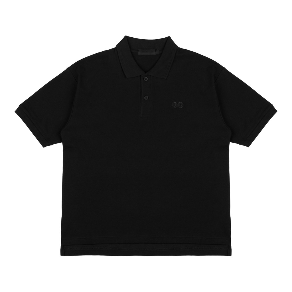 เอ่อ! เสื้อโปโล - CIRCLE LOGO BLACK