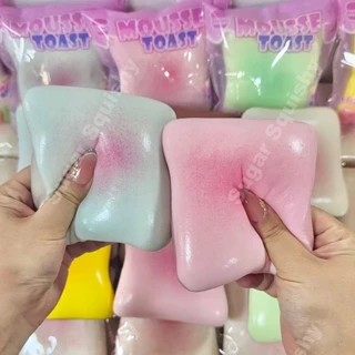 Sugar squishy มูสขนมปังหนึบ หลากสี หนึบหนุบ สโสว์ มีให้เลือก6สี