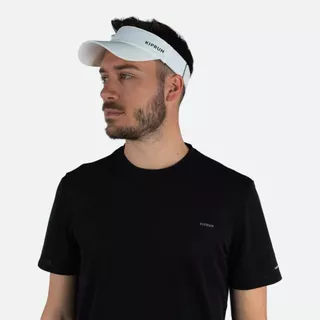 Decathlon Adult Running Visor หมวกไวเซอร์/หมวกเปิดศีรษะใส่วิ่งสำหรับผู้ใหญ่ รุ่น Kiprun V2 - White